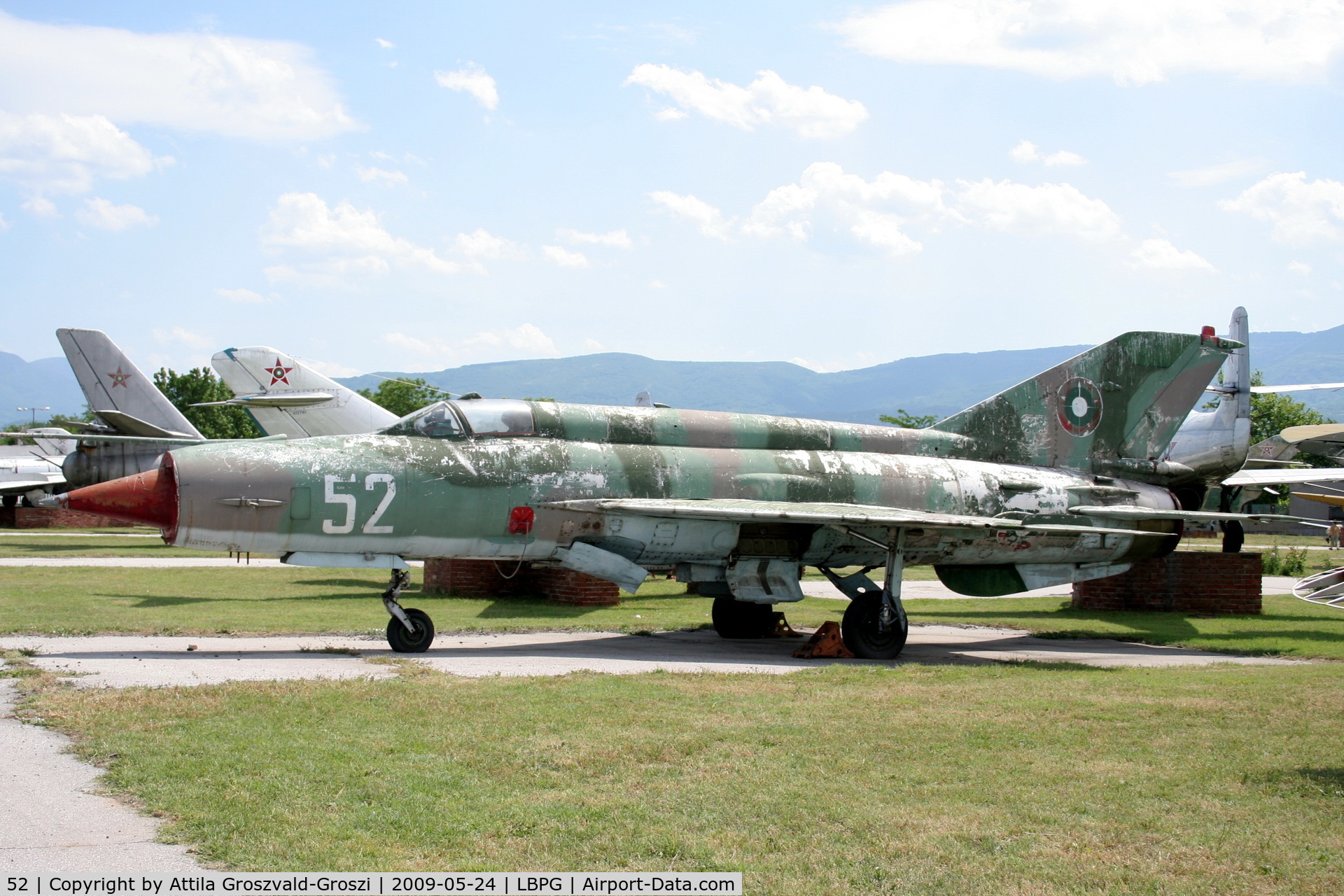 52, 1974 Mikoyan-Gurevich MiG-21MF C/N 969402, Bulgarian Museum of Aviation, Plovdiv-Krumovo (LBPG)