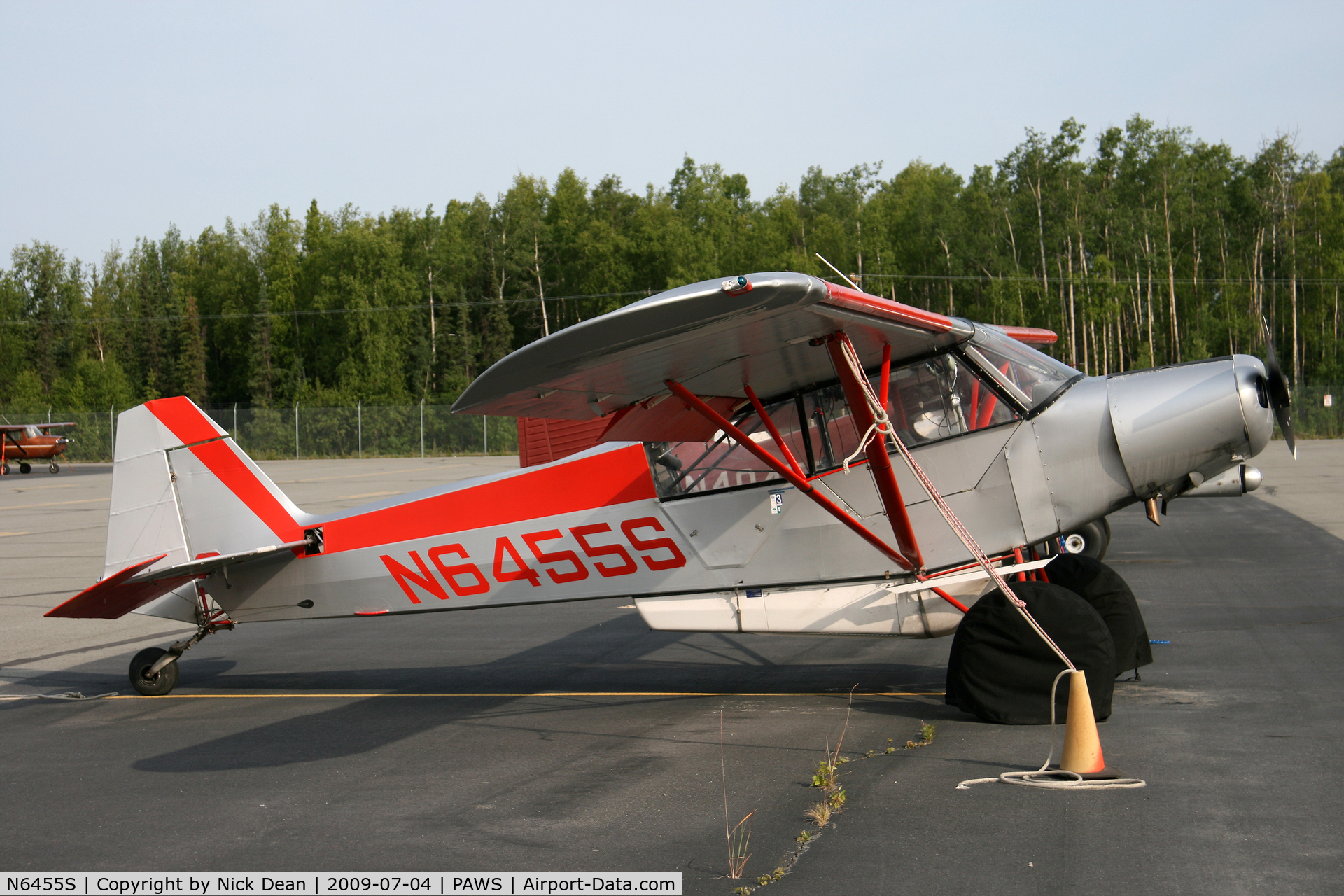 N6455S, 2003 Piper/shankster PA 18-160 C/N AF18022, PAWS