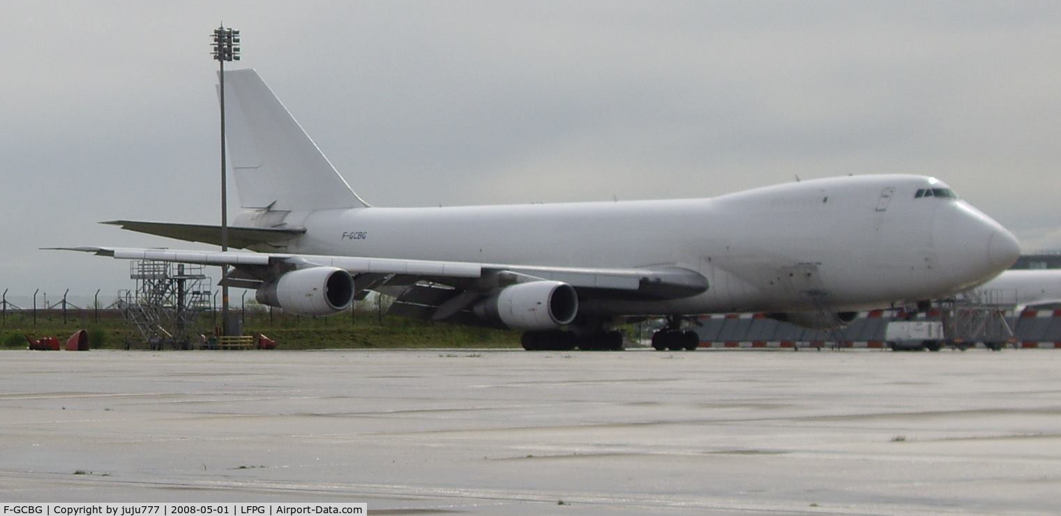 F-GCBG, 1982 Boeing 747-228F/SCD C/N 22939, some week before sold