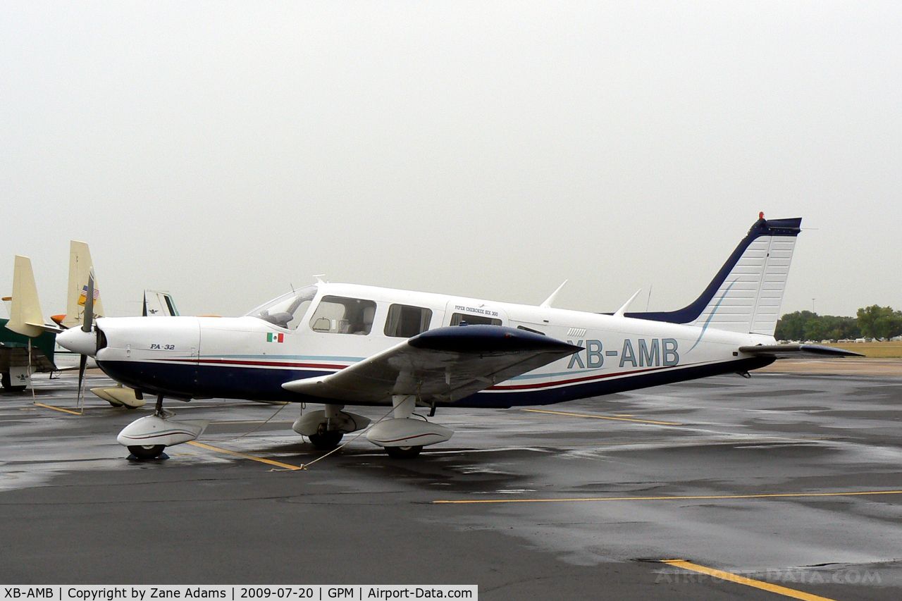 XB-AMB, Piper PA-32-300 Cherokee Six C/N Not found XB-AMB, Mexican registered Cherokee Six at Grand Prairie Municipal