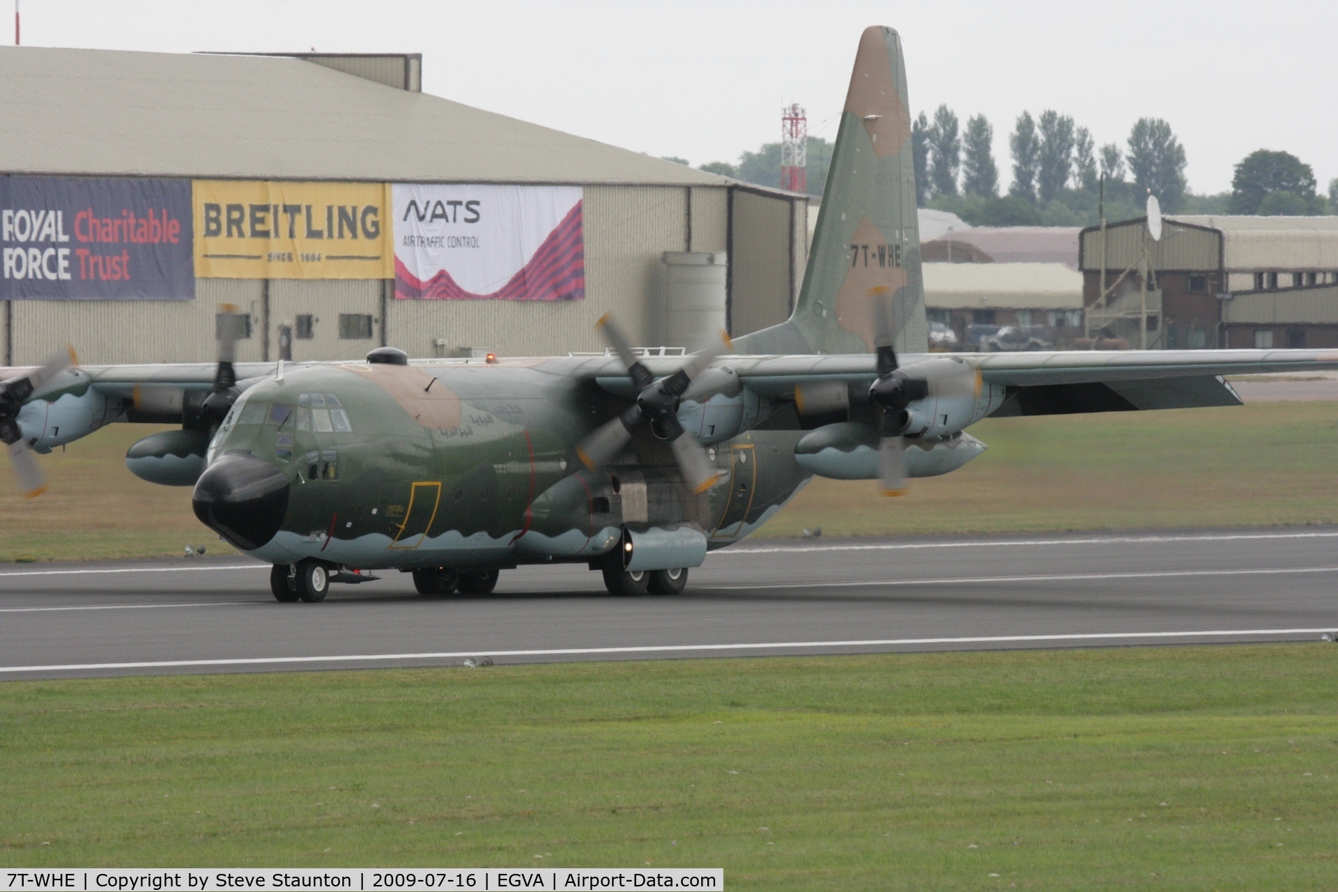 7T-WHE, 1982 Lockheed C-130H-30 Hercules C/N 382-4935, Taken at the Royal International Air Tattoo 2009