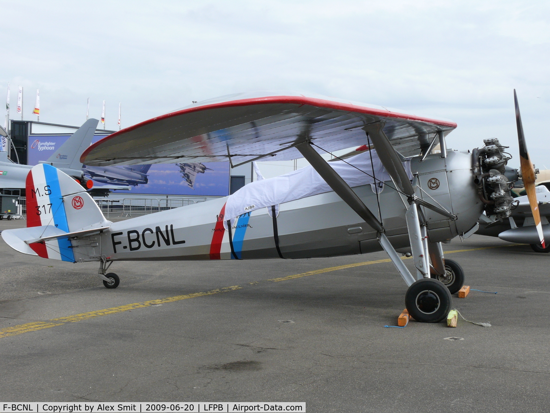 F-BCNL, Morane-Saulnier MS.317 C/N 6527, Morane Saulnier MS317 F-BCNL Amicale Jean Baptiste Salis