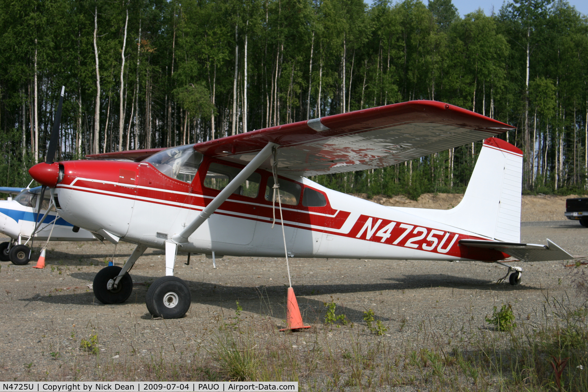 N4725U, 1964 Cessna 180G C/N 18051425, PAUO