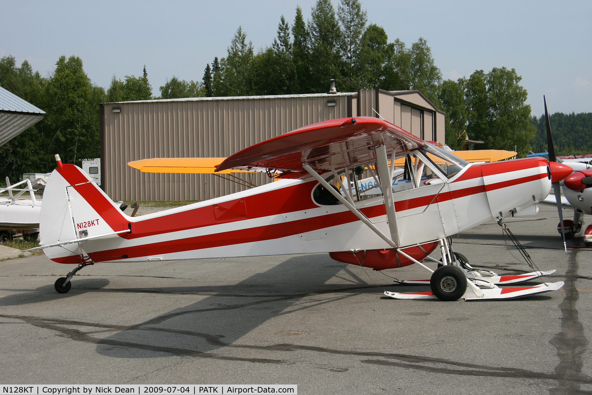 N128KT, 1975 Piper PA-18-150 Super Cub C/N 18-7509089, PATK