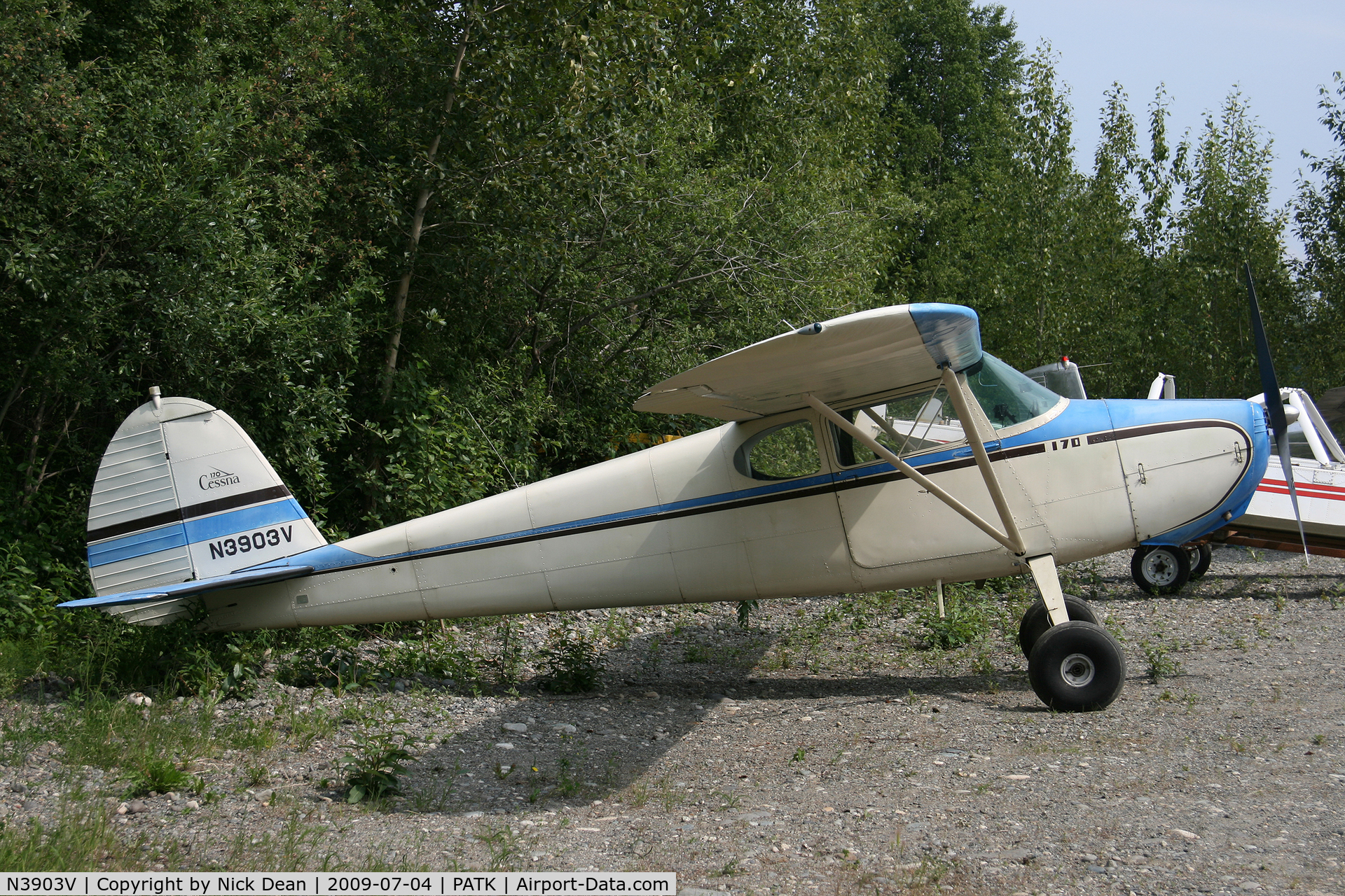 N3903V, 1948 Cessna 170 C/N 18213, PATK