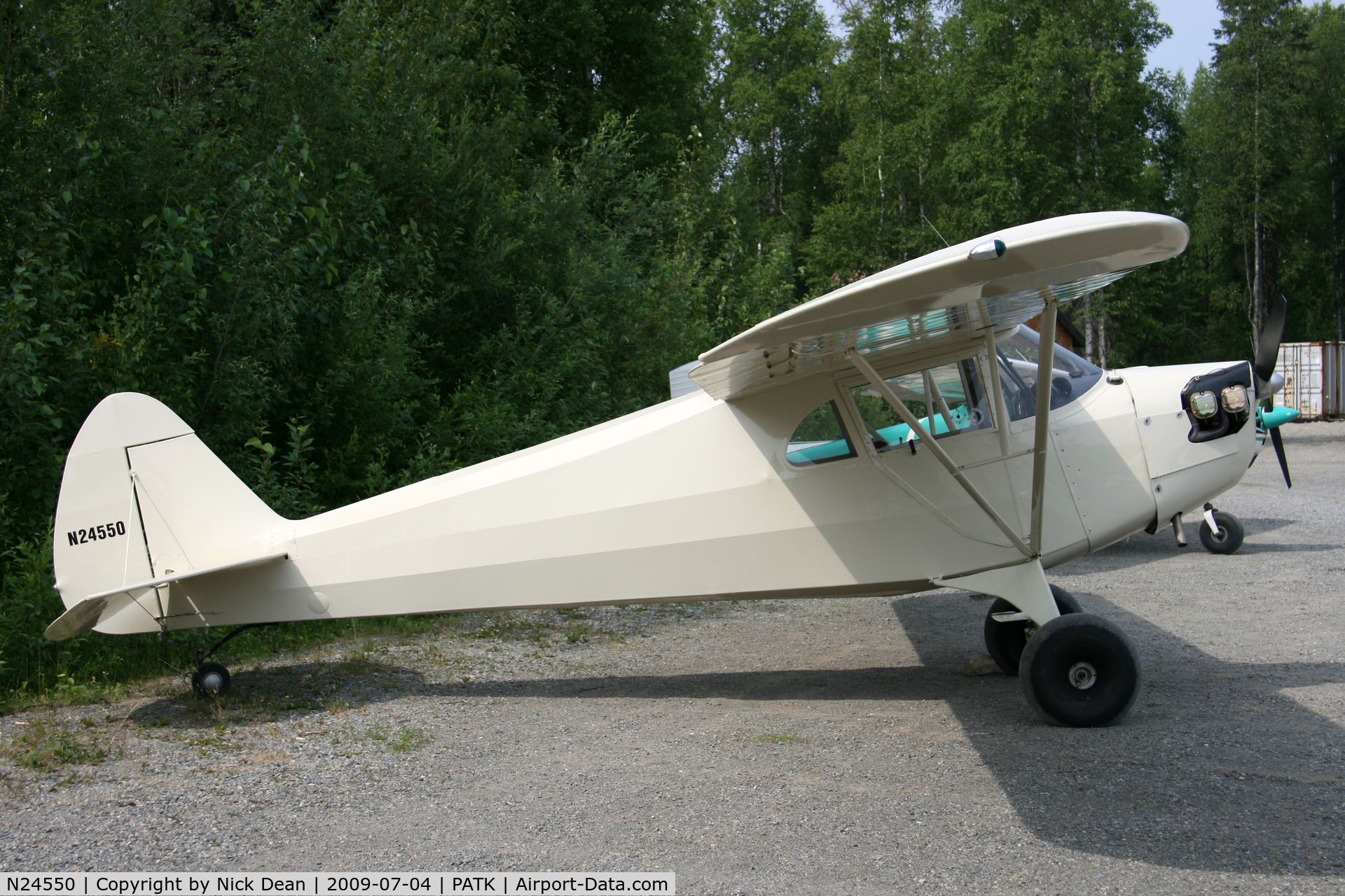 N24550, 1939 Piper J4A C/N 4-639, PATK