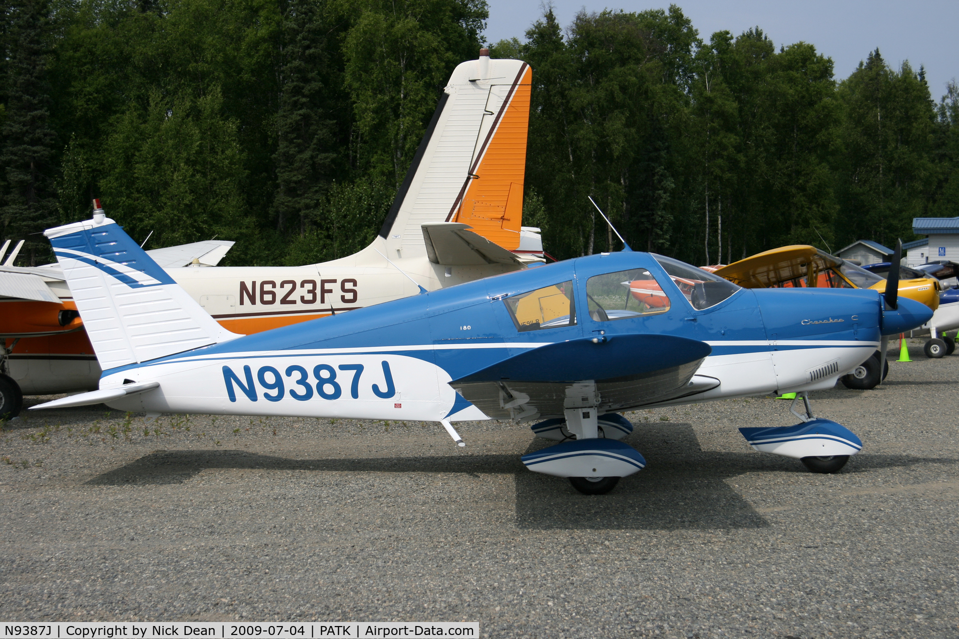N9387J, 1966 Piper PA-28-180 Cherokee C/N 28-3488, PATK
