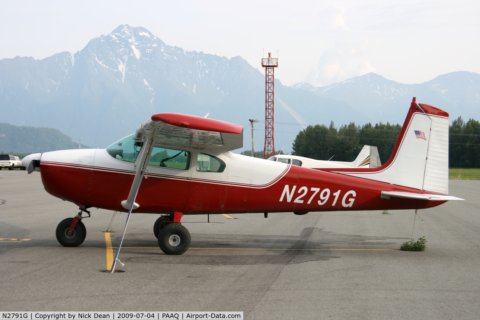 N2791G, 1959 Cessna 182B Skylane C/N 52091, PAAQ