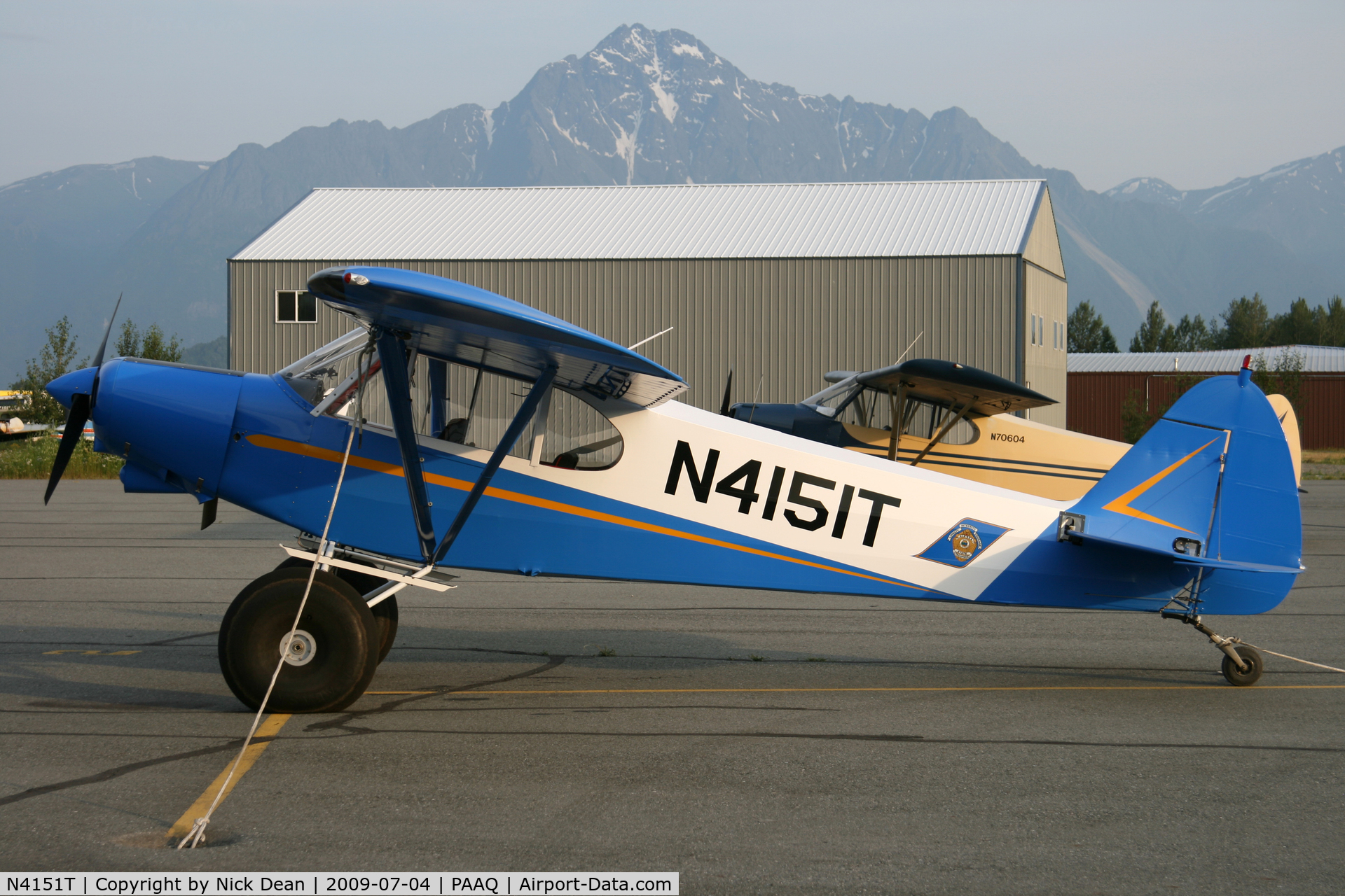 N4151T, 1989 Piper PA-18-150 Super Cub C/N 1809016, PAAQ