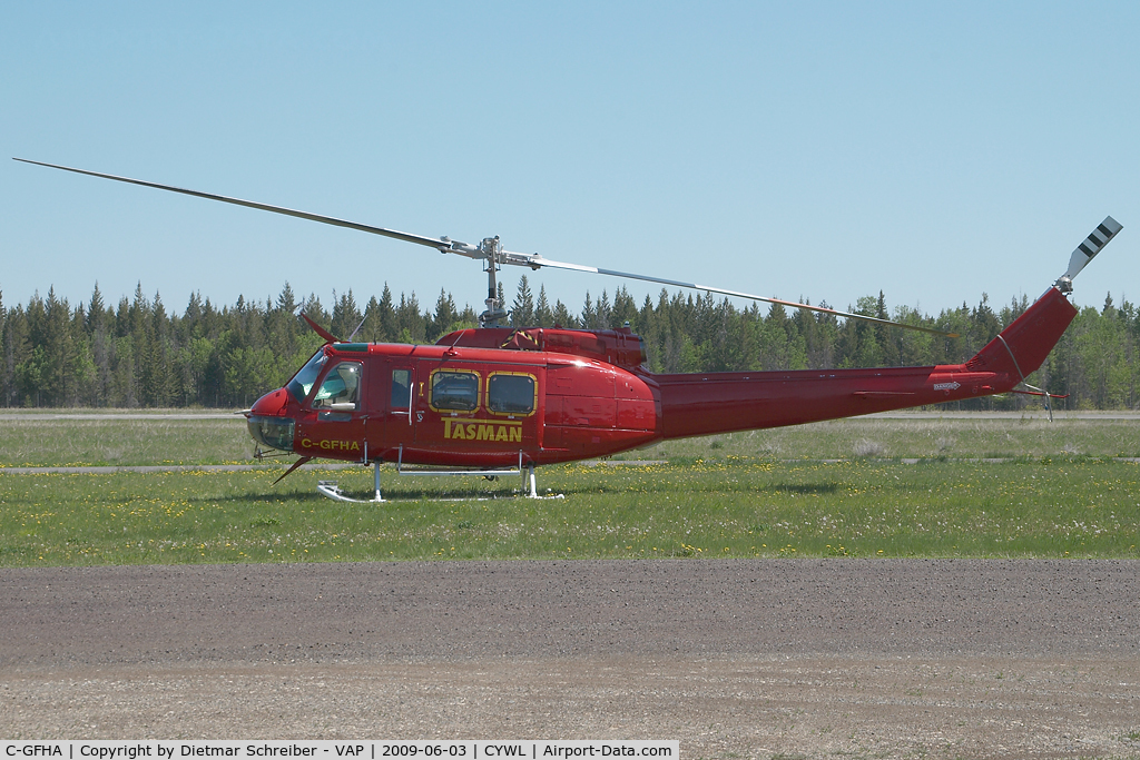 C-GFHA, 1971 Bell 205A-1 C/N 30086, Tasman Helicopters Bell 205