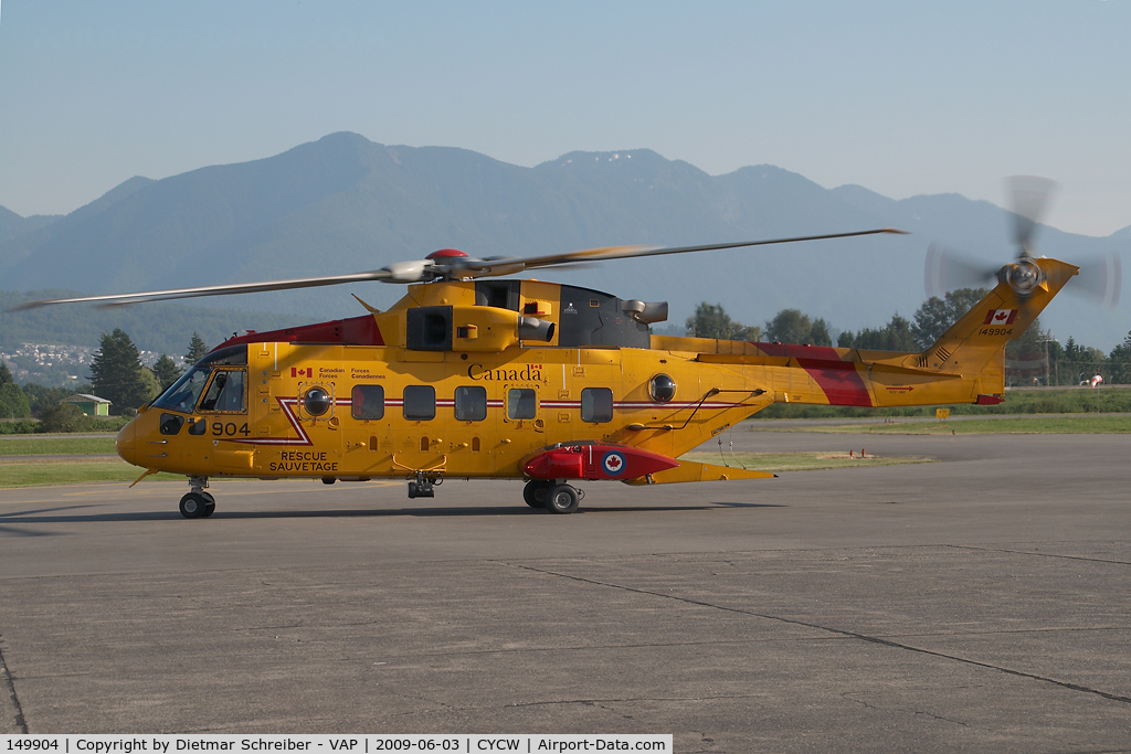 149904, 2001 AgustaWestland CH-149 Cormorant C/N 50076/511004/CSH04, Canadian Air Force Agusta Westland A149