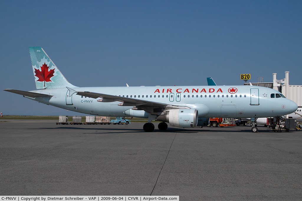 C-FNVV, 1993 Airbus A320-211 C/N 404, Air Canada Airbus 320