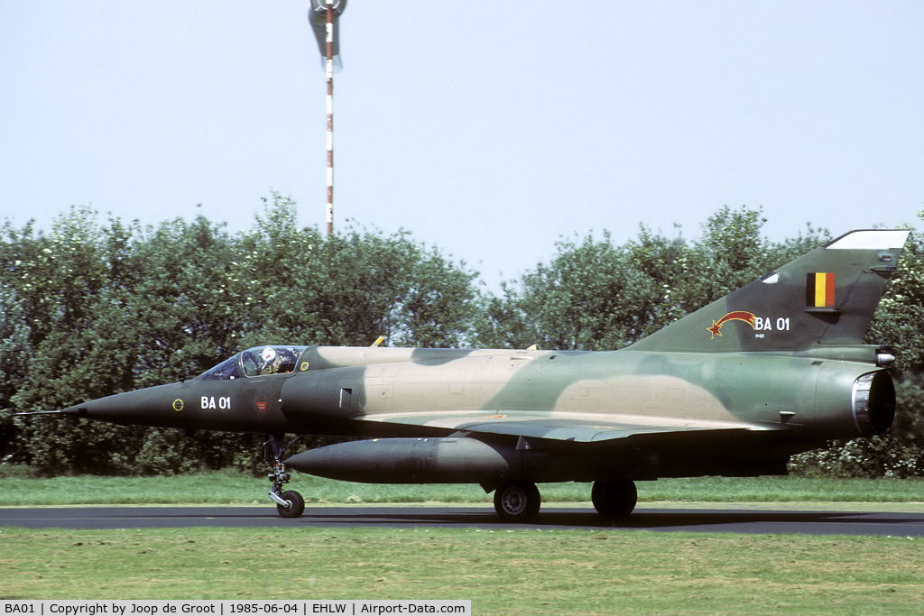 BA01, Dassault Mirage 5BA C/N 01, 2 smaldeel