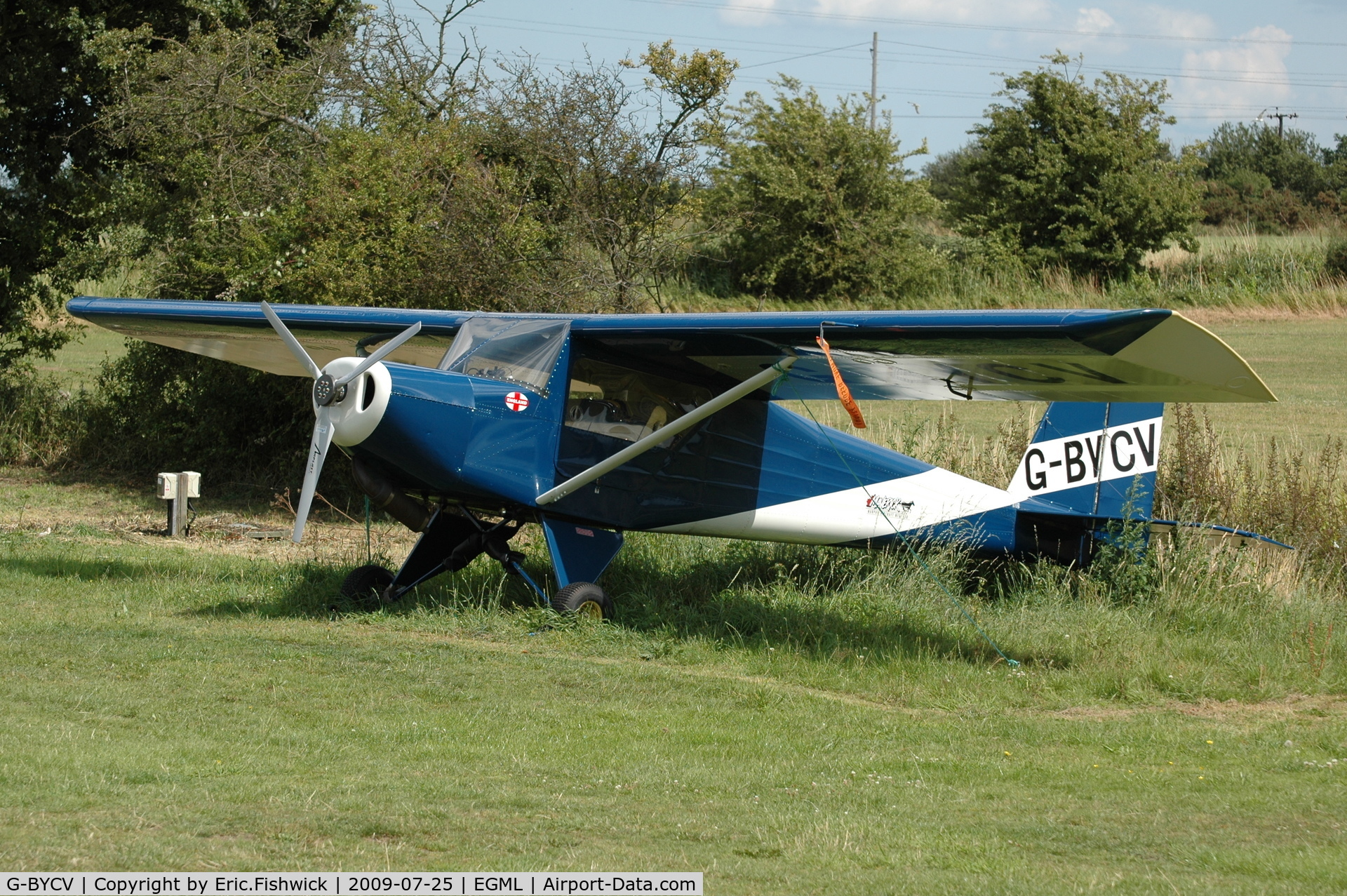 G-BYCV, 1998 Murphy Maverick 430 C/N PFA 259-12925, G-BYCV at Damys Hall Airfield