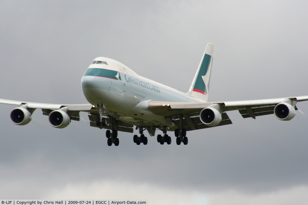 B-LIF, 2009 Boeing 747-467ERF C/N 36871, Cathay Pacific Cargo