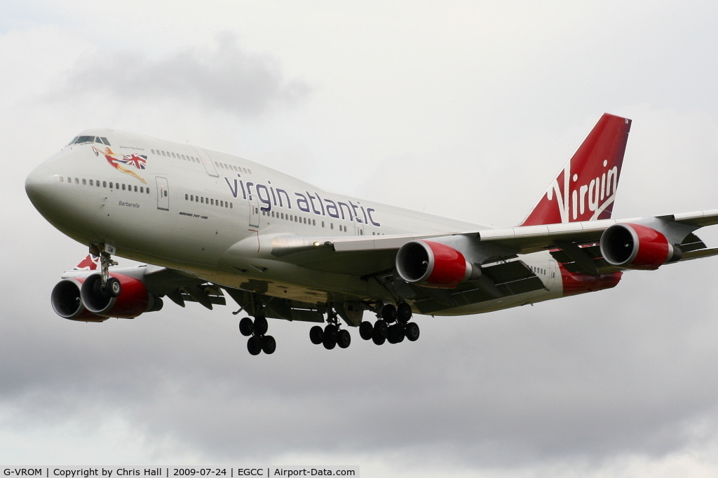 G-VROM, 2001 Boeing 747-443 C/N 32339, Virgin Atlantic