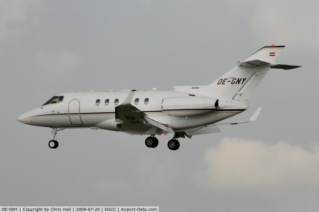 OE-GNY, 2007 Hawker Beechcraft Hawker 850XP C/N 258859, Global Jet Austria