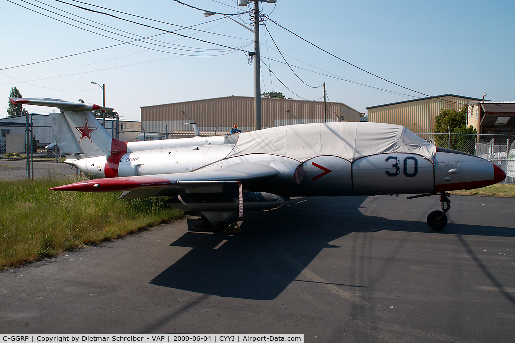 C-GGRP, 1970 Aero L-29 Delfin C/N 093705, Let L29