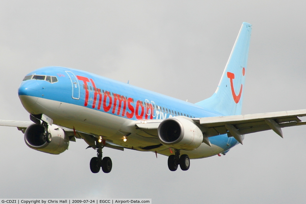 G-CDZI, 2000 Boeing 737-804 C/N 28229, Thomson