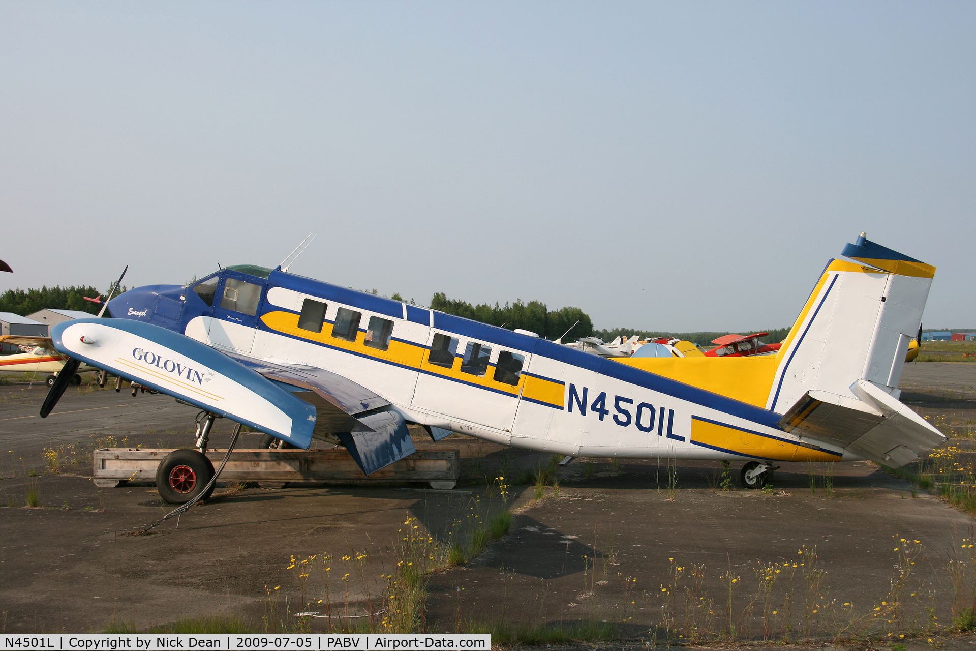 N4501L, 1968 Evangel Air 4500-300-II C/N 001, PABV