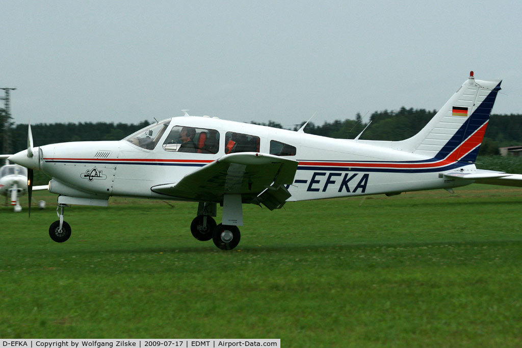 D-EFKA, Piper PA-28R-201T Cherokee Arrow III C/N 28R-7803337, visitor