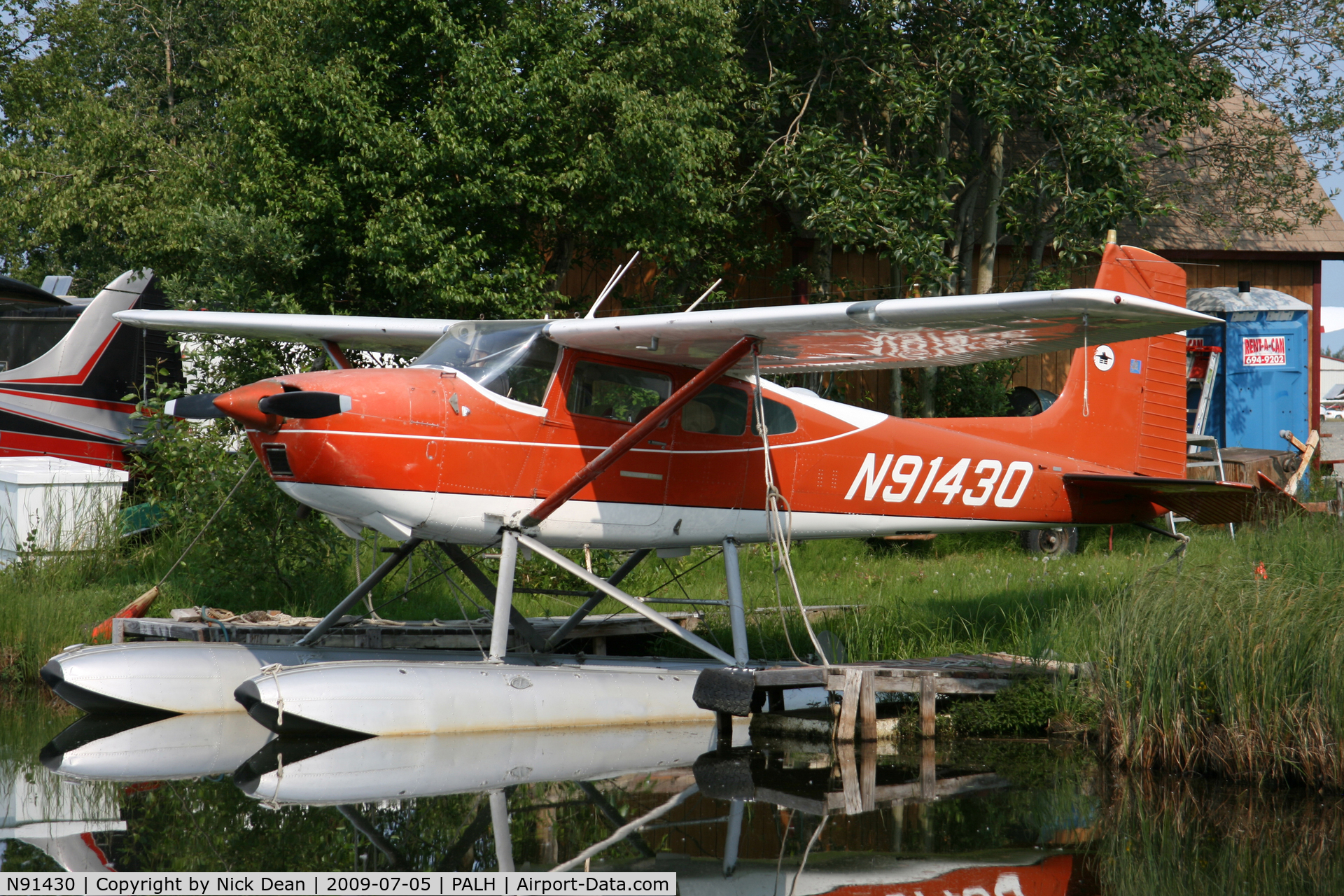 N91430, 1969 Cessna 180H Skywagon C/N 18052080, PALH
