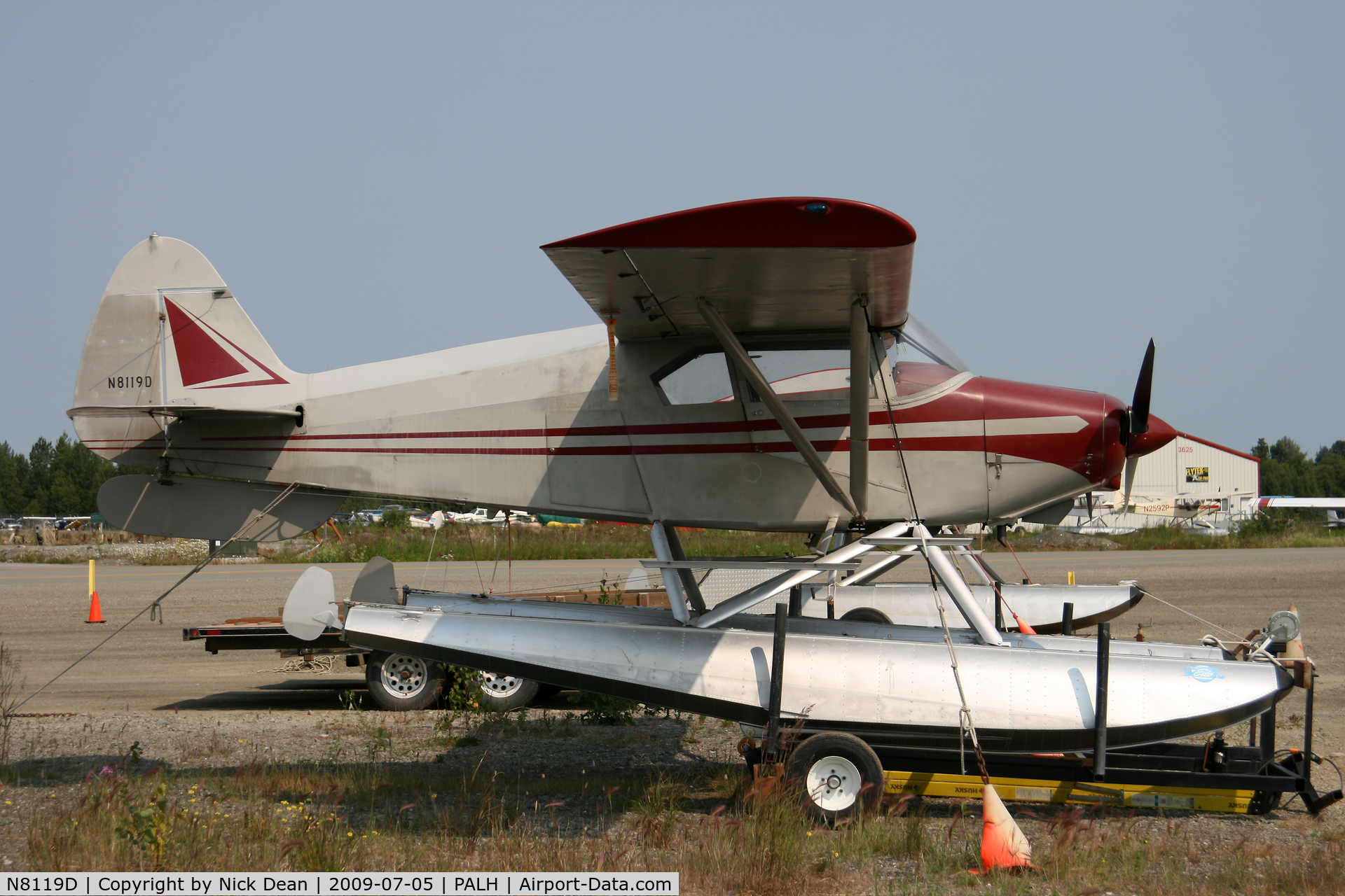 N8119D, Piper PA-22-160 Tri Pacer C/N 22-5610, PALH