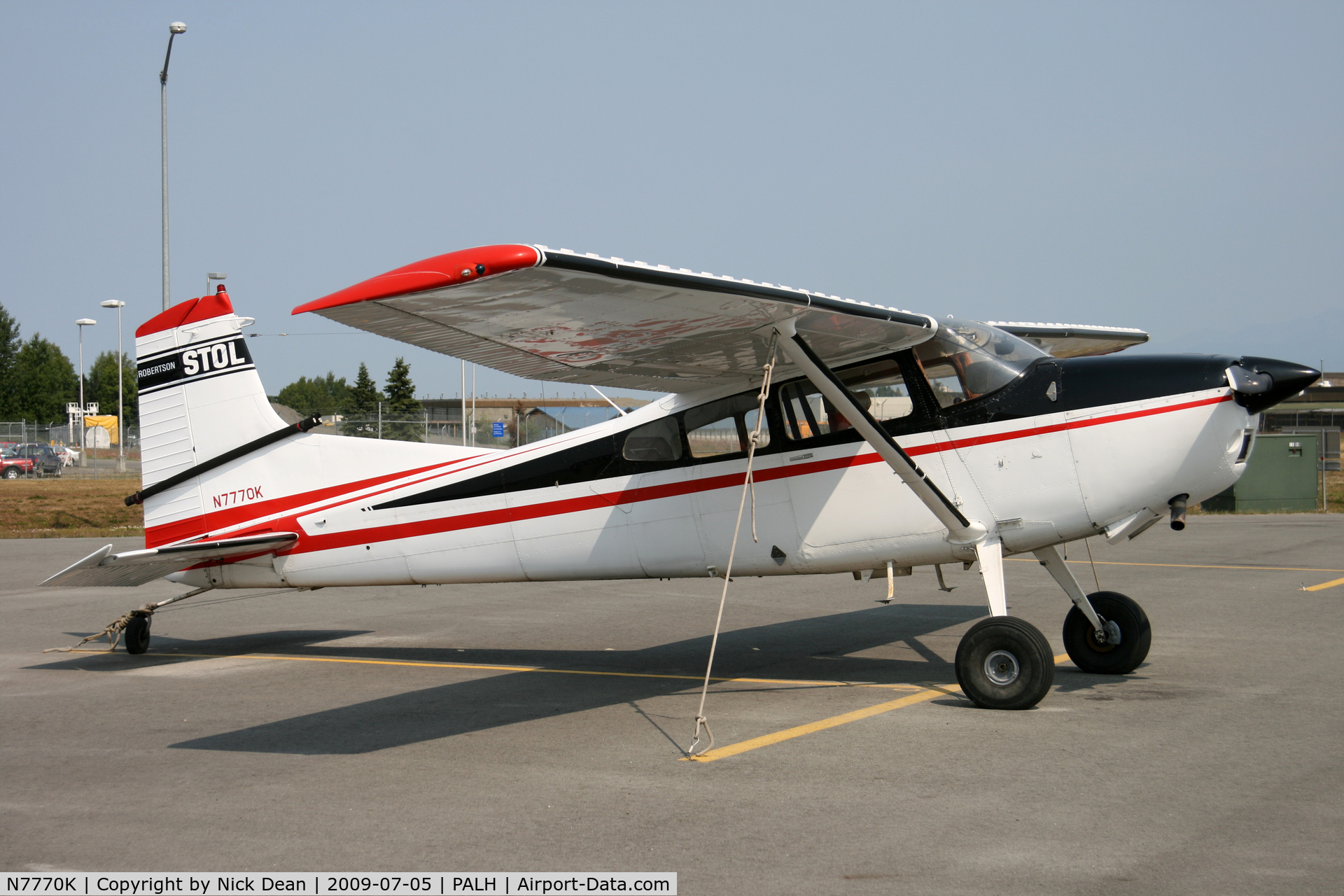 N7770K, 1976 Cessna 180J C/N 18052726, PALH