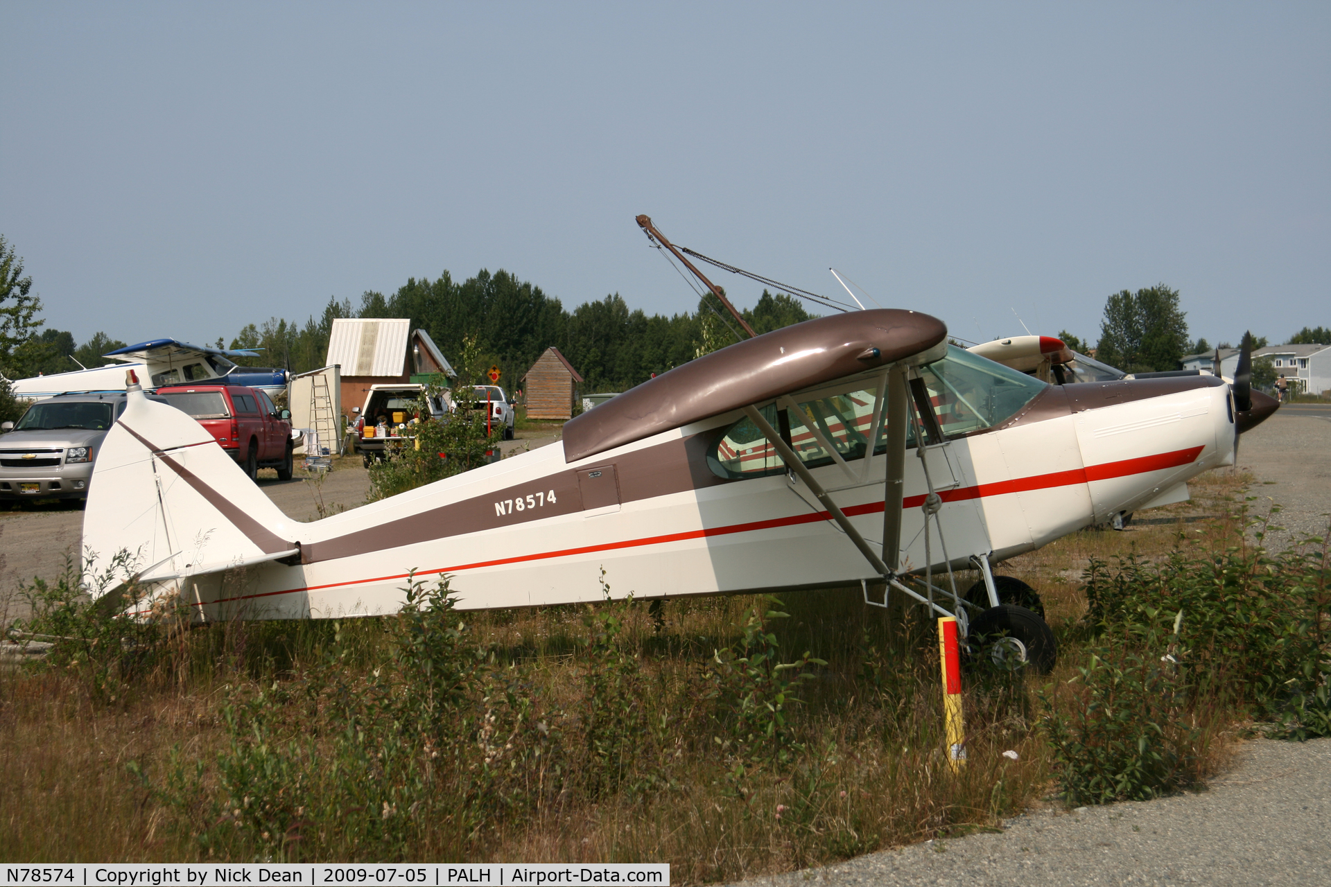 N78574, 1947 Piper PA-12 Super Cruiser C/N 12-3950, PALH