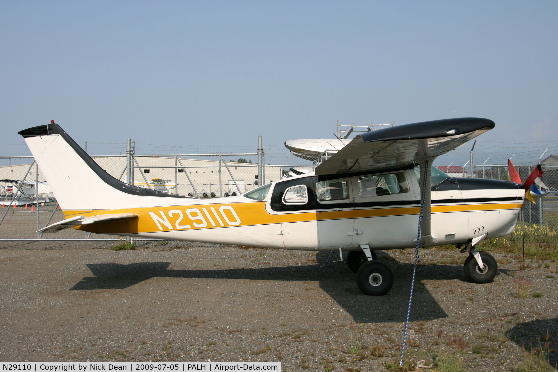 N29110, 1968 Cessna U206C Super Skywagon C/N U206-1080, PALH