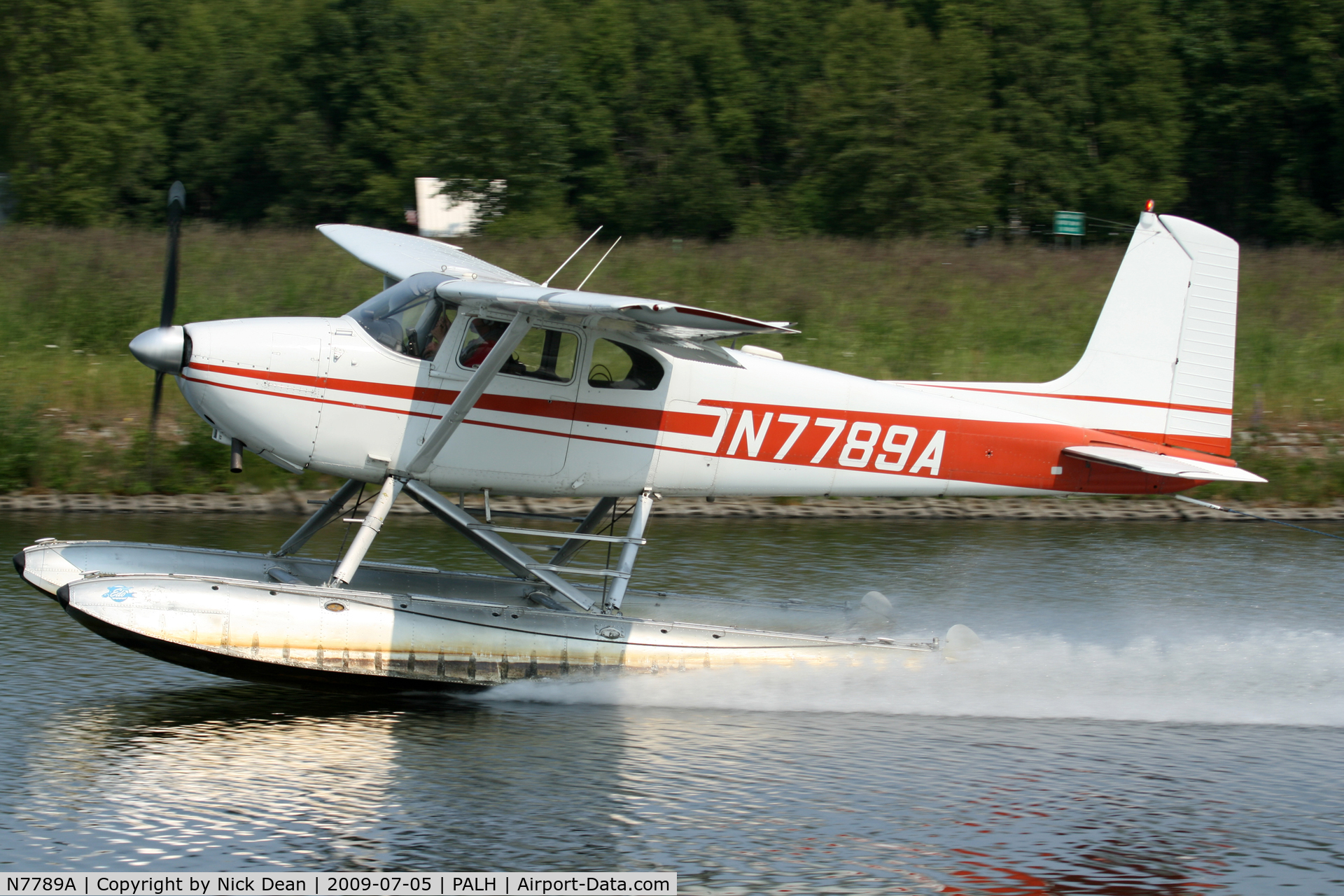 N7789A, 1956 Cessna 180A C/N 32686, PALH