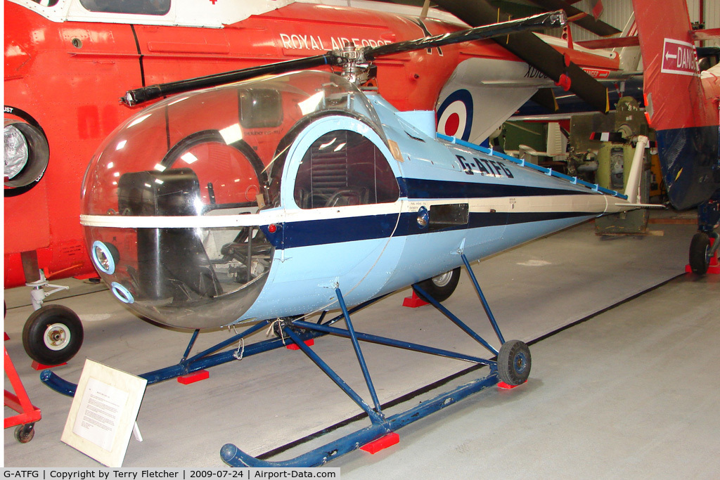 G-ATFG, 1965 Brantly B-2B C/N 448, Brantly B2B Helicopter - Exhibited in the International Helicopter Museum , Weston-Super Mare , Somerset , United Kingdom