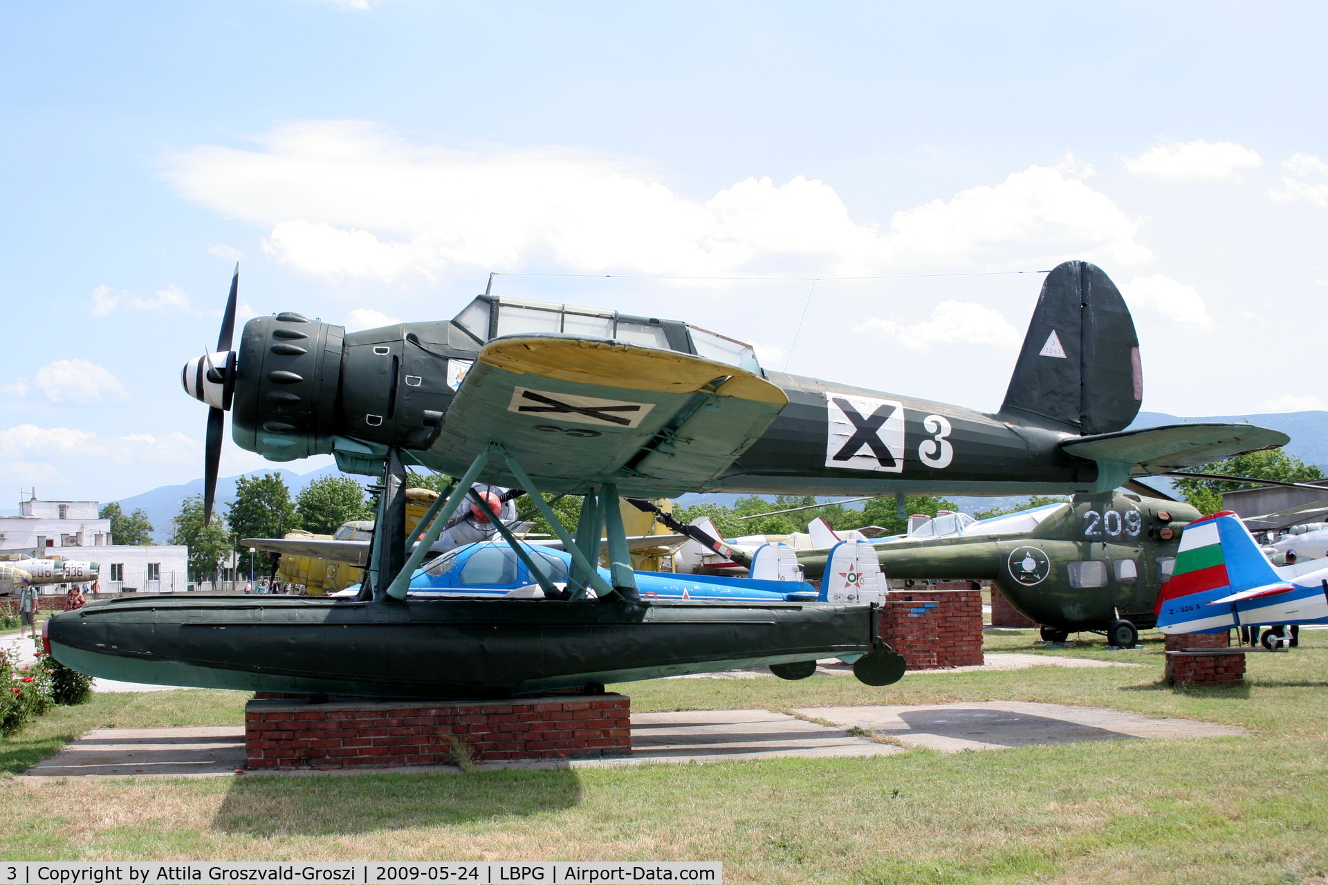 3, 1943 Arado Ar-196-A3 C/N 0219, Bulgarian Museum of Aviation, Plovdiv-Krumovo (LBPG). - In a state put right resumed nicely.