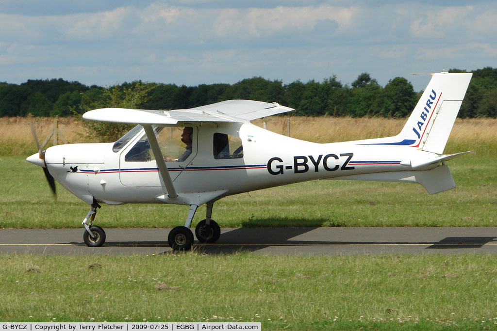 G-BYCZ, 1998 Jabiru SK C/N PFA 274-13388, Jabiru SK  at Leicester on 2009 Homebuild Fly-In day