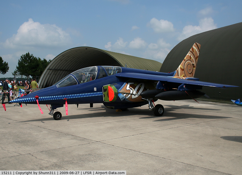 15211, Dassault-Dornier Alpha Jet A C/N 0037, Displayed during last LFSR Airshow in special c/s... left side ;)