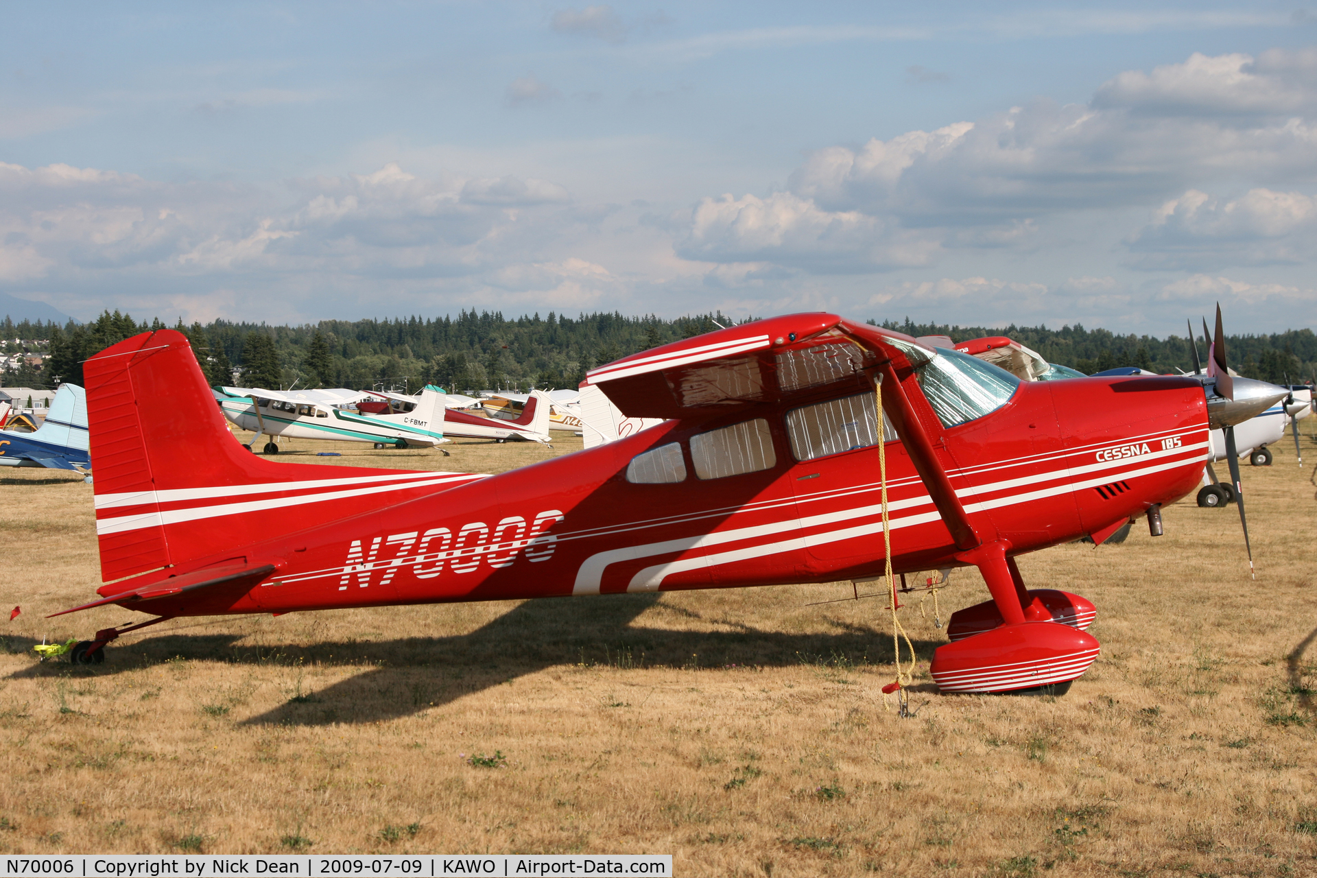 N70006, 1971 Cessna A185E Skywagon 185 C/N 18501886, KAWO