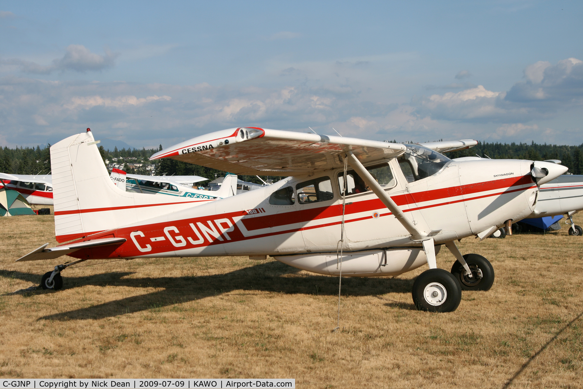 C-GJNP, 1977 Cessna 180K Skywagon C/N 18052846, KAWO