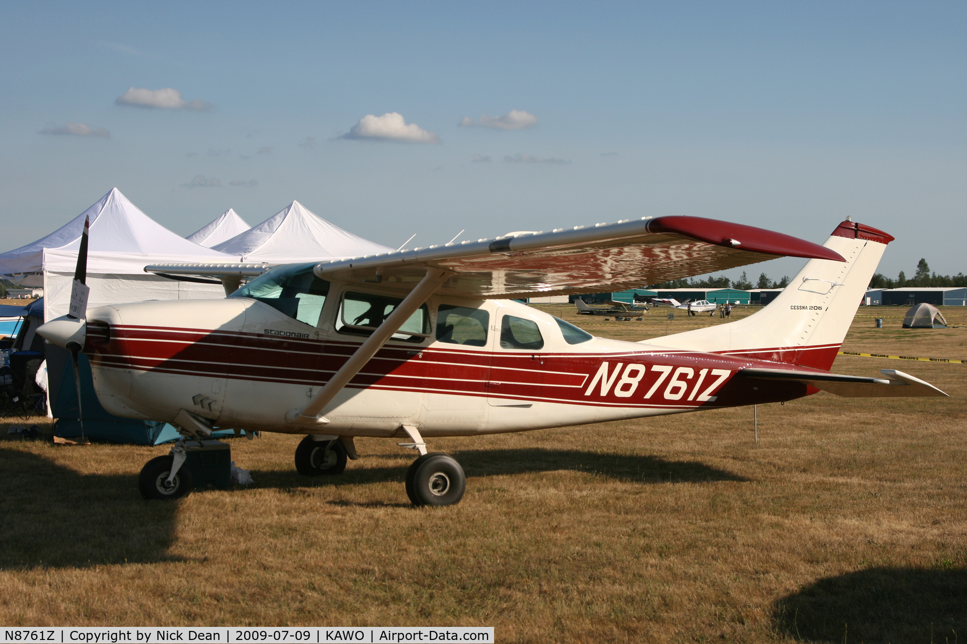 N8761Z, 1968 Cessna P206D Super Skylane C/N P206-0561, KAWO