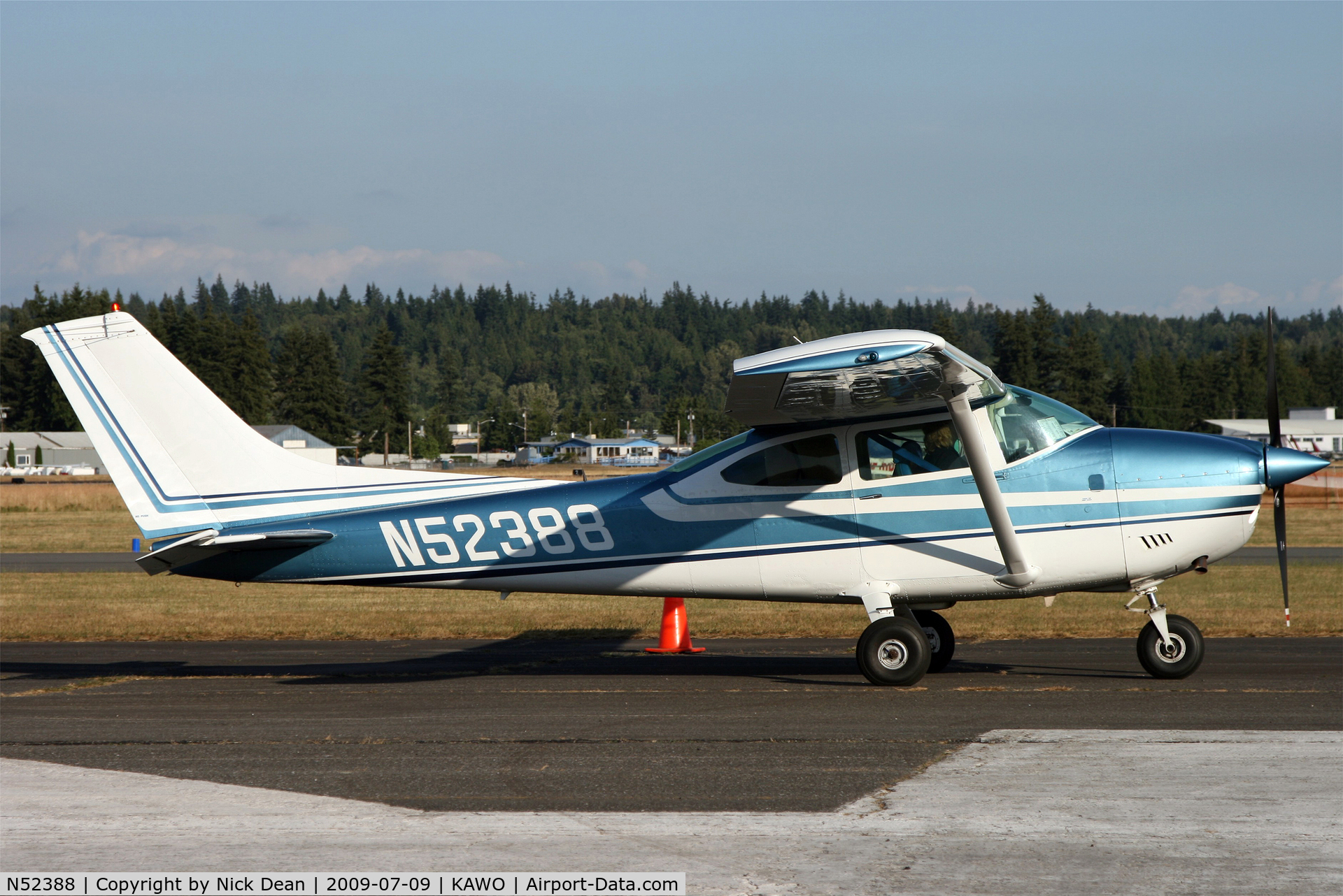 N52388, 1973 Cessna 182P Skylane C/N 18262571, KAWO