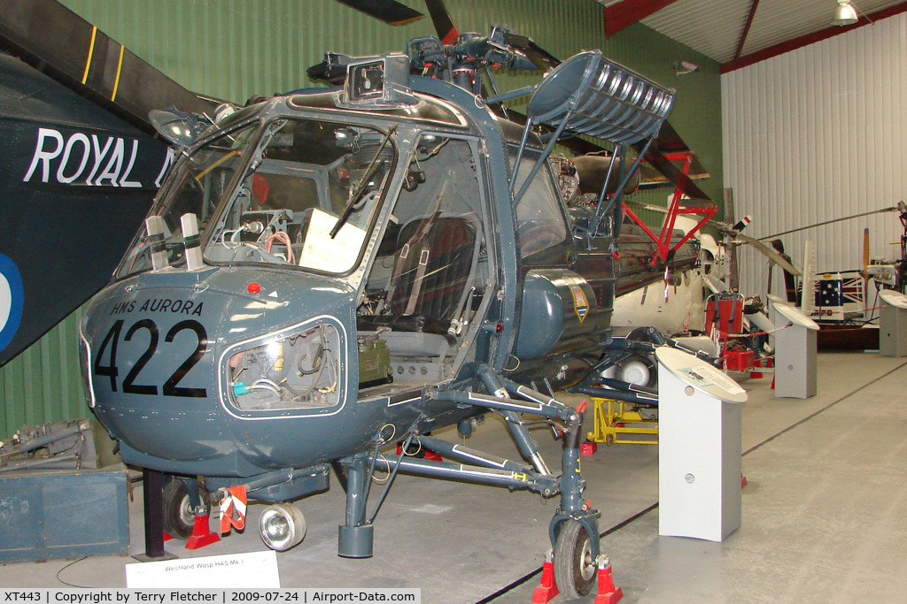 XT443, 1966 Westland Wasp HAS.1 C/N F9613, Westland Wasp HAS1 - Exhibited at  the International Helicopter Museum , Weston-Super Mare , Somerset , United Kingdom
