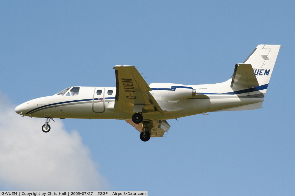 G-VUEM, 1981 Cessna 501 Citation I/SP C/N 501-0178, Frandley Aviation Partnership