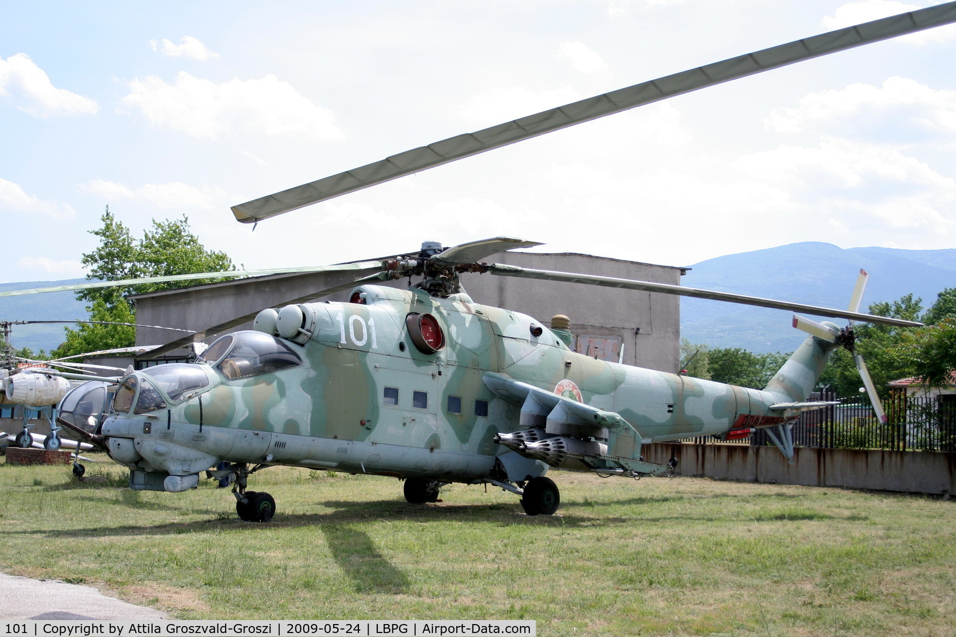 101, Mil Mi-24D Hind D C/N U5065, Bulgarian Museum of Aviation, Plovdiv-Krumovo (LBPG).