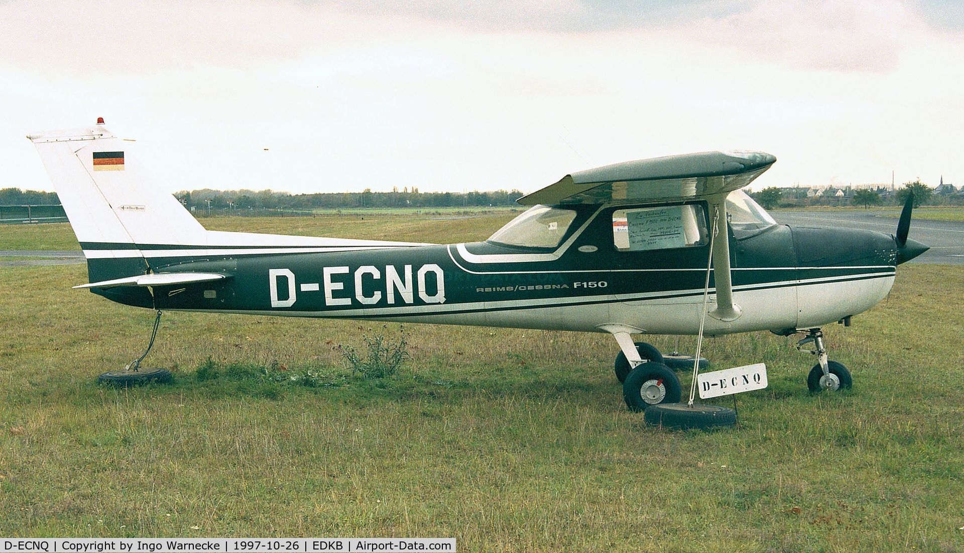 D-ECNQ, Reims F150L C/N 0659, Cessna (Reims) F150L at Bonn-Hangelar airfield