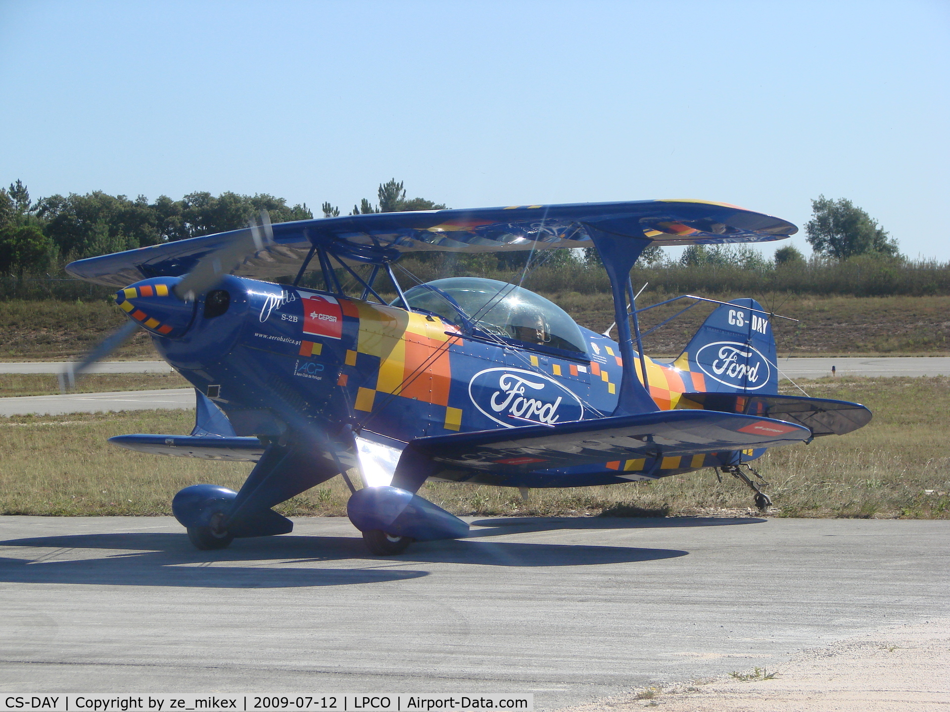 CS-DAY, 1992 Pitts S-2B Special C/N 5282, Pitts special from aerobatica team at Coimbra air festival 09