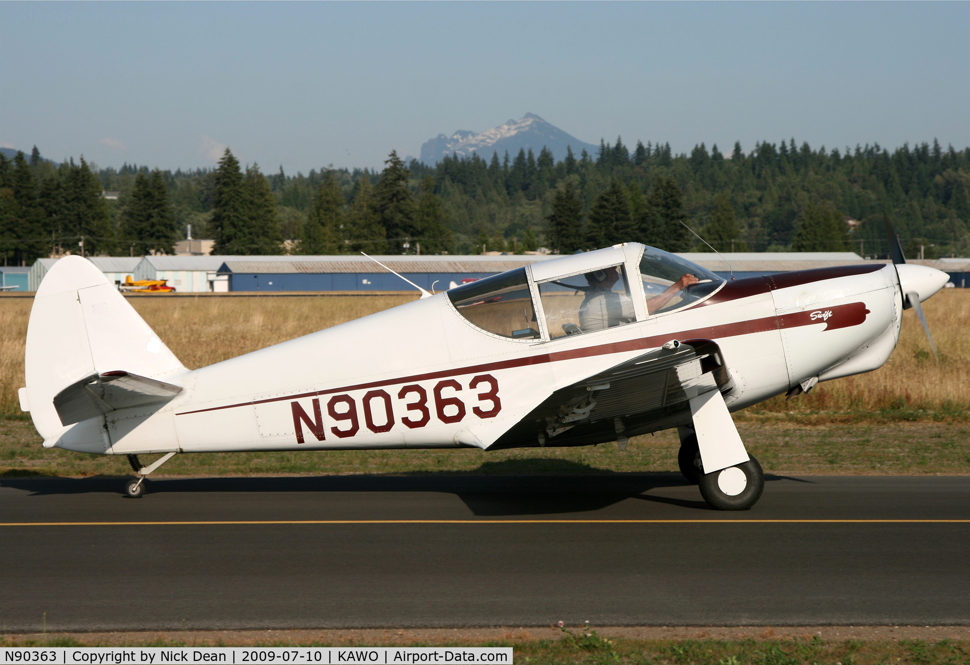 N90363, 1946 Globe GC-1B Swift C/N 377, KAWO