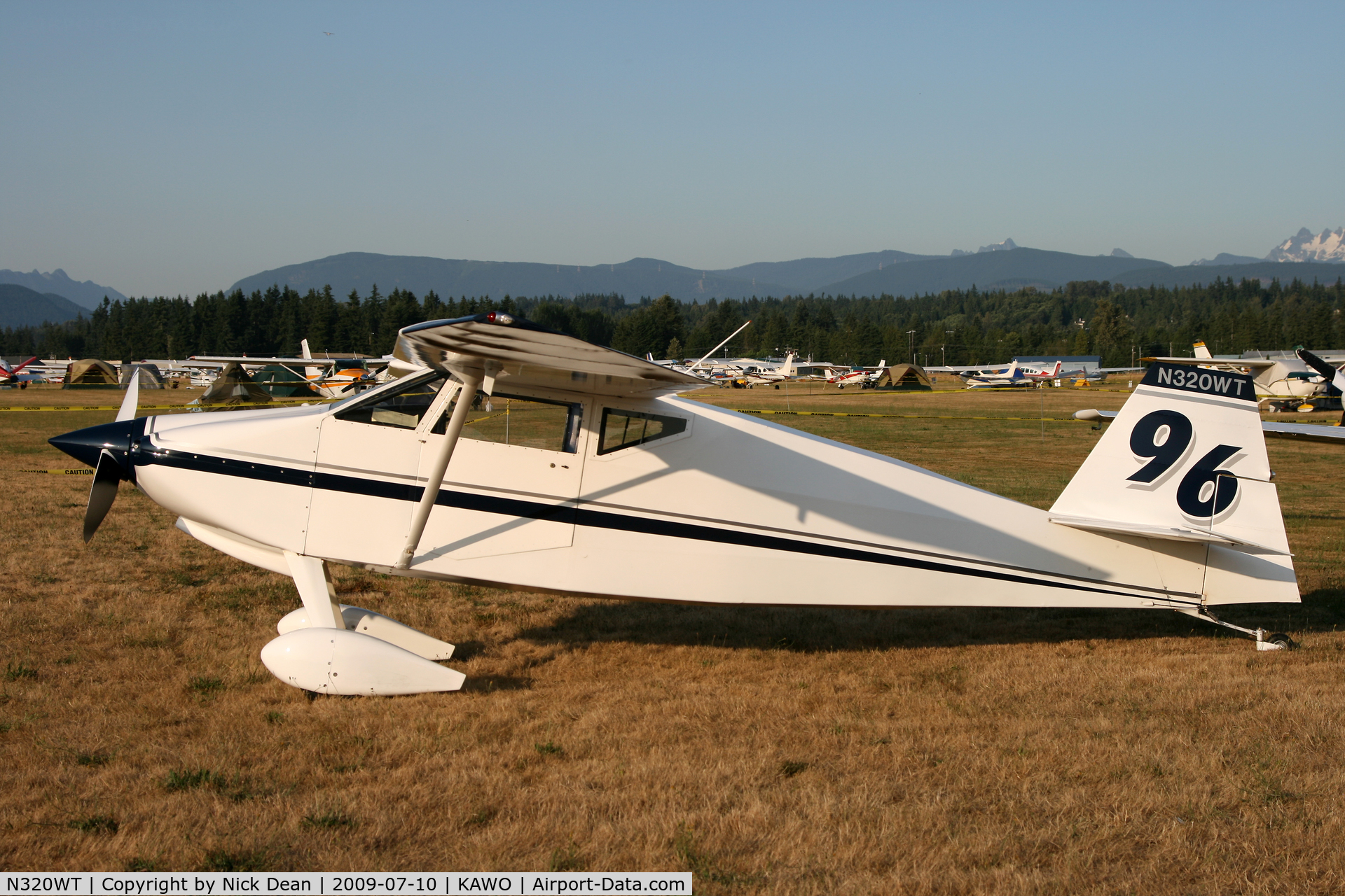 N320WT, 1997 Wittman W-10 Tailwind C/N 940, KAWO