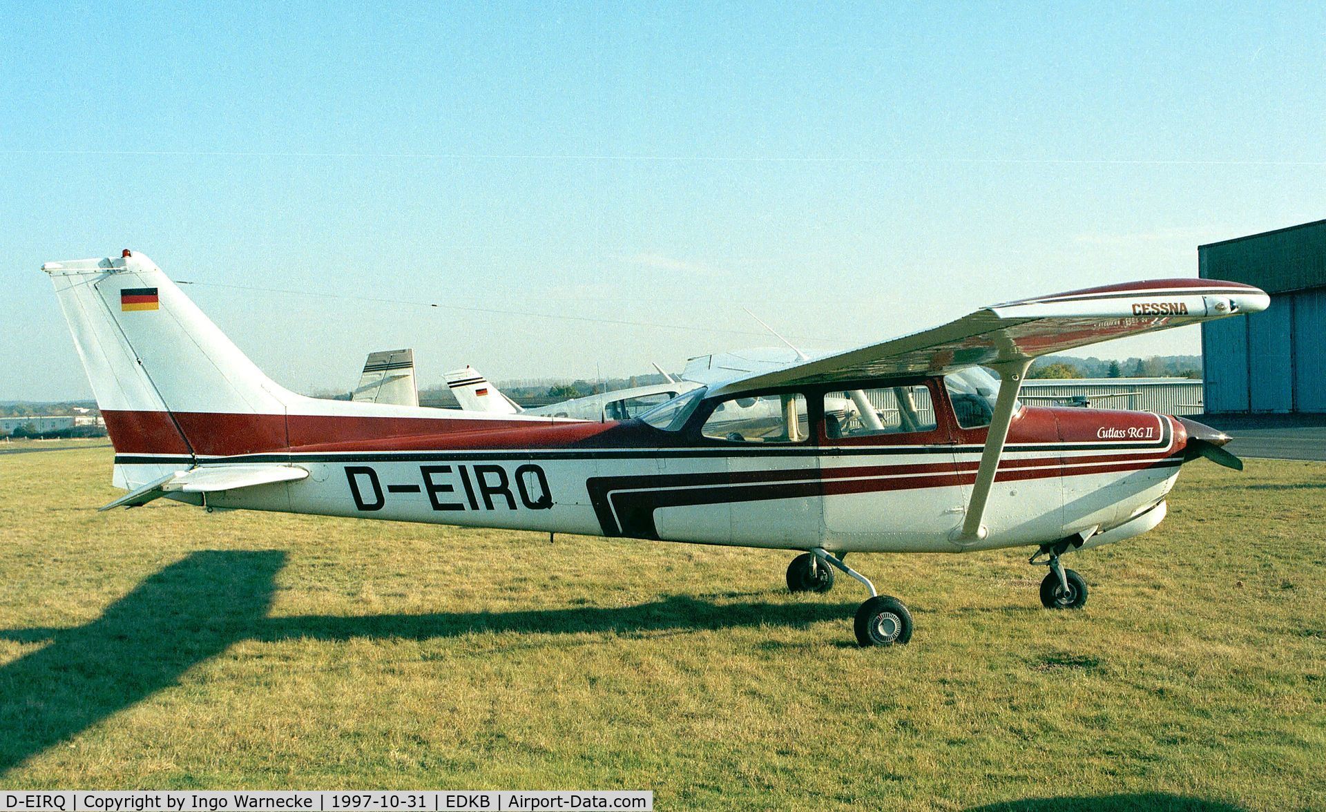 D-EIRQ, Cessna 172RG Cutlass RG C/N 172RG0813, Cessna 172RG Cutlass RG II at Bonn-Hangelar airfield