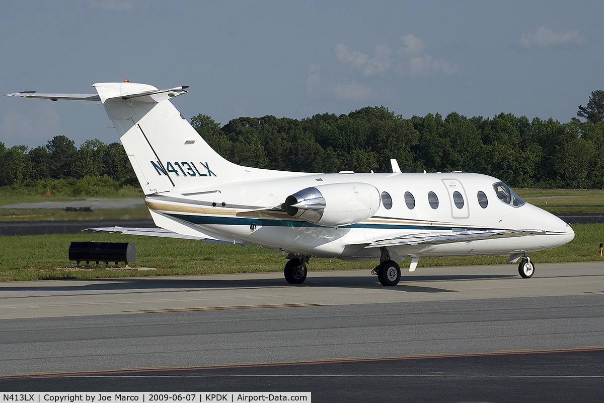 N413LX, 1998 Raytheon Beechjet 400A C/N RK-209, @ PDK