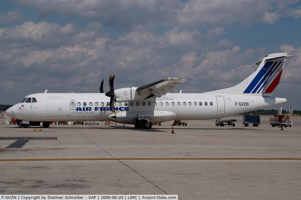 F-GVZN, 1998 ATR 72-212A C/N 563, Airlinair Air France ATR 72