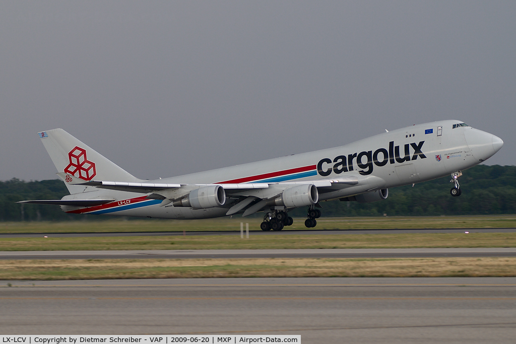 LX-LCV, 1997 Boeing 747-4R7F/SCD C/N 29053, Cargolux Boeing 747-400